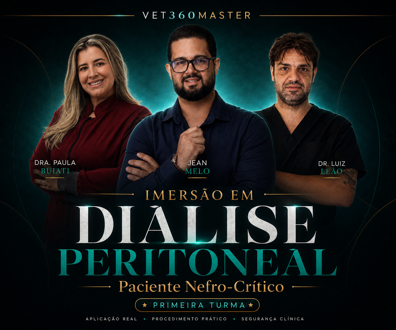 Imersão em Diálise Peritoneal — Dra. Paula Buiati, Jean Melo e Dr. Luiz Leão